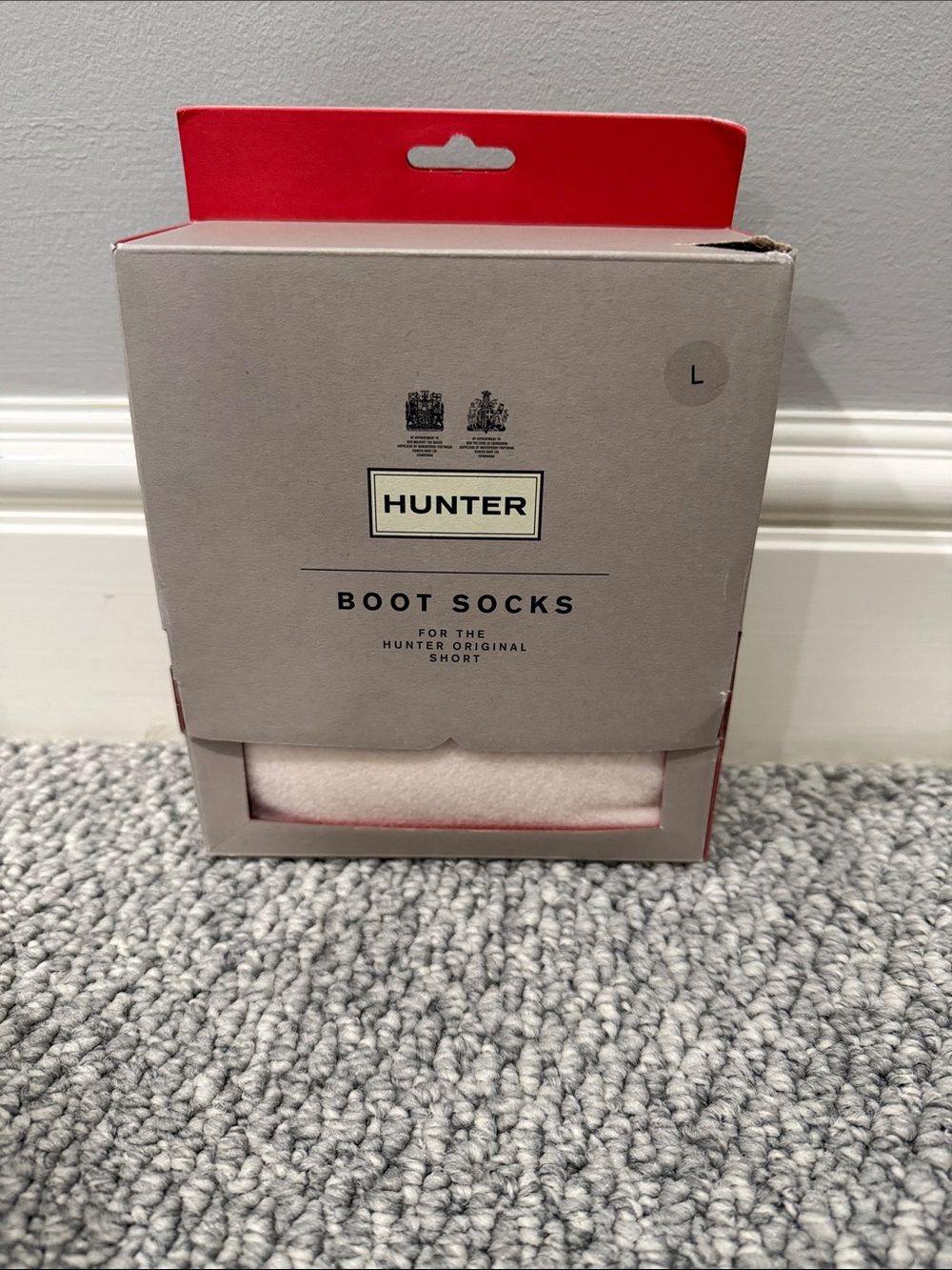 Hunter Light Pink Boot Socks - Women’s NWT